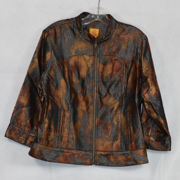 Ruby Rd Bomber style Jacket SZ 16 - Picture 1 of 6